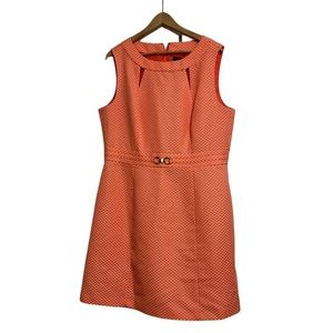 Chelsea Rose Peach sleeveless sheath Dress